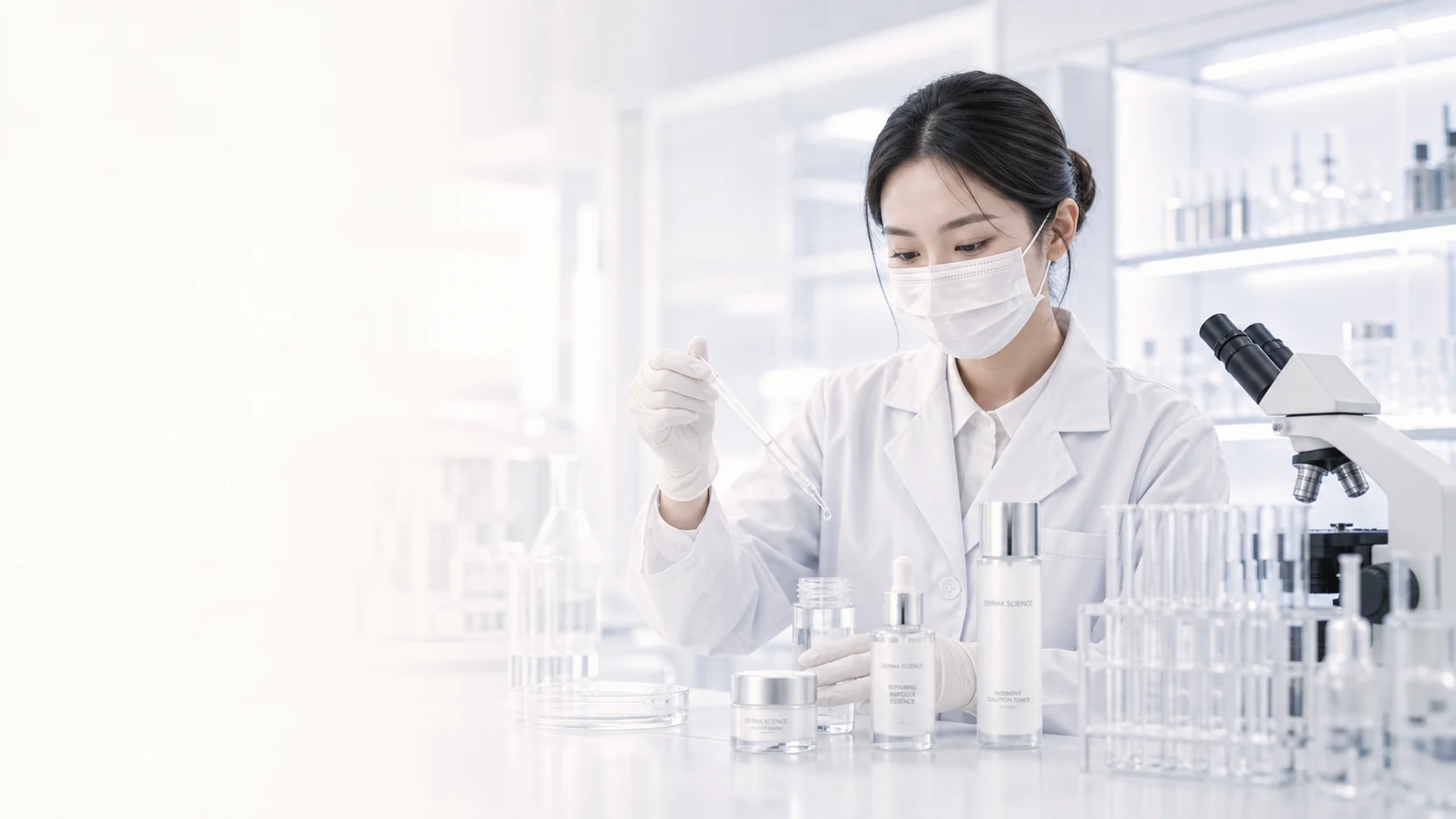 欧兰研发人员进行产品实验与品质验证