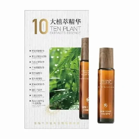 芈茵美浓缩十草植萃抗皱眼精华露产品主图